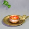 Metaleva maslyana lampa lotus 1