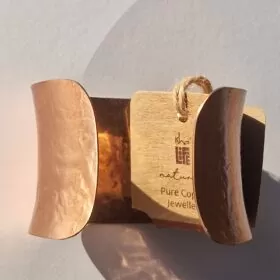 Alternative view of Мідний браслет тиснений